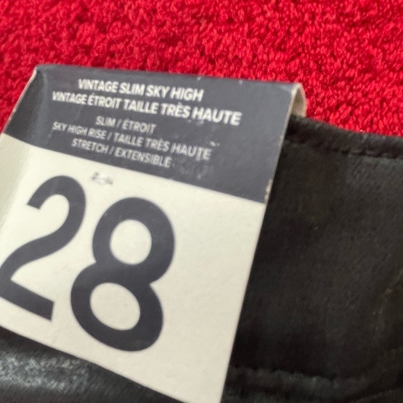 Gap Vintage Sky High Foil Jeans - Picture 11 of 11